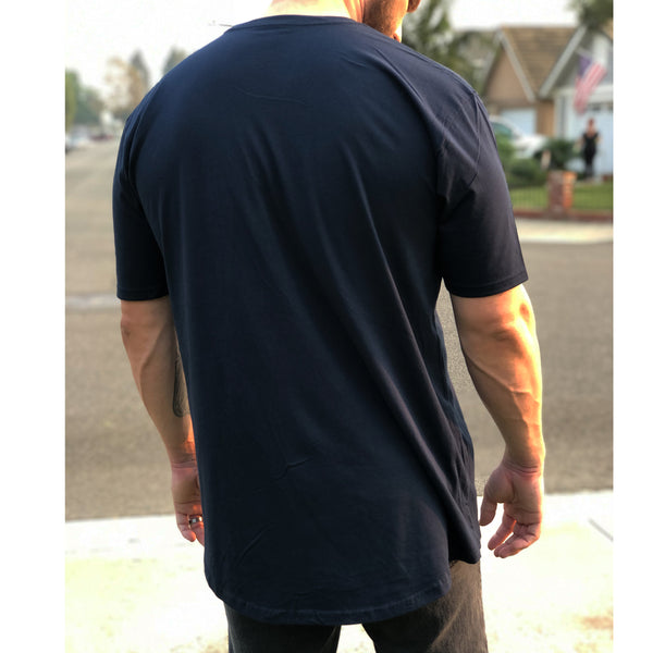 Mens Scoop Tee | HM Marquee | Navy