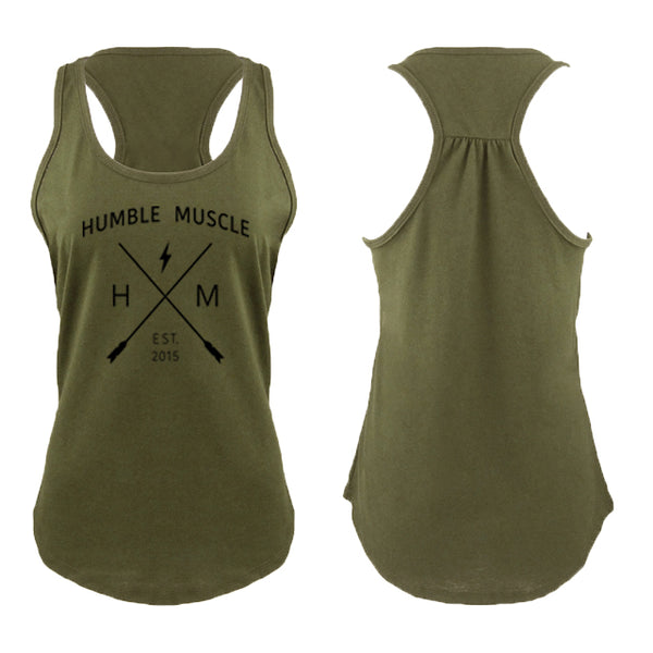 Ladies Tank | HM X | Military Green