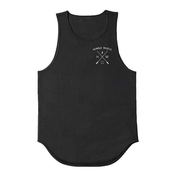 Mens Scoop Tank | HM X | Black